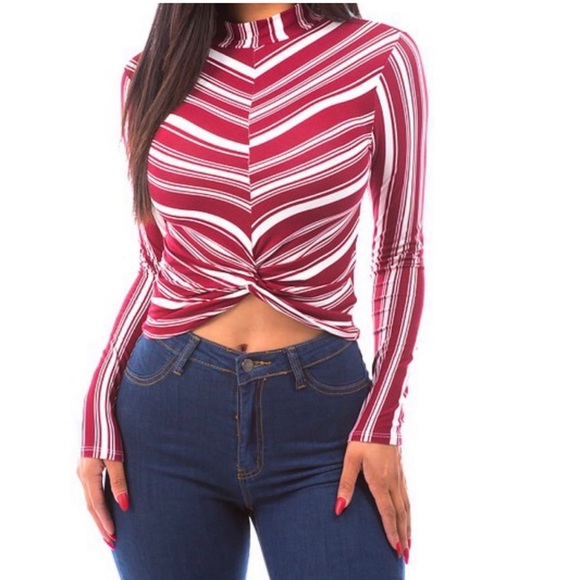 hearts and hips Tops - Long sleeve stripes top